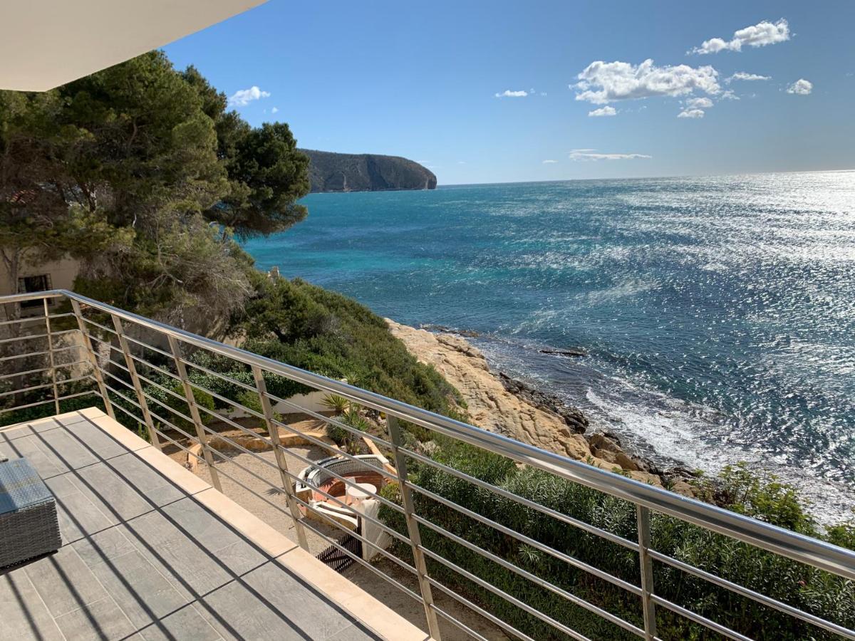 Moraira Sea Front, First Line, Air Conditioning, Heating, First Floor, 2 Habs 4Beds Exterior foto